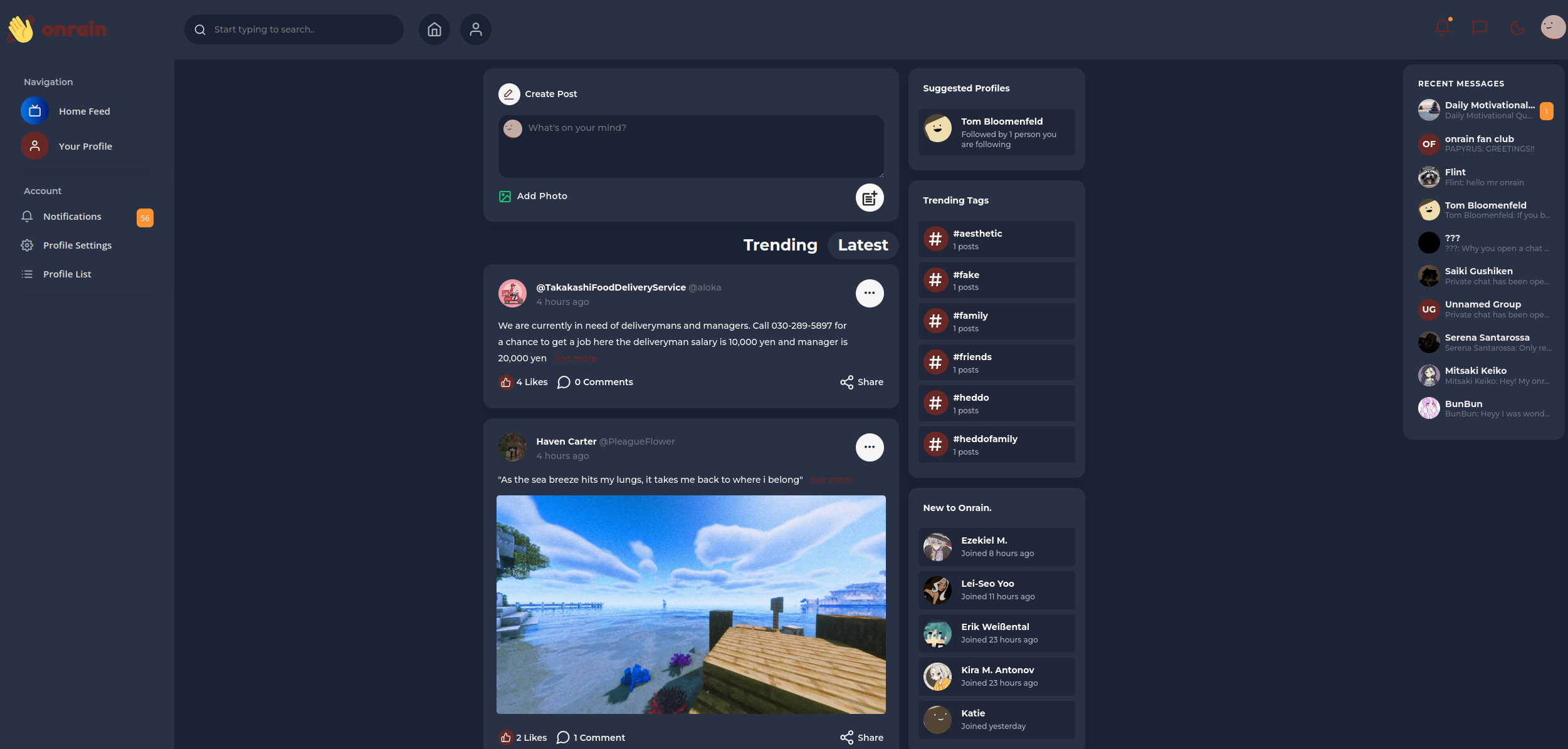 SchoolRP Social Media Plugin
