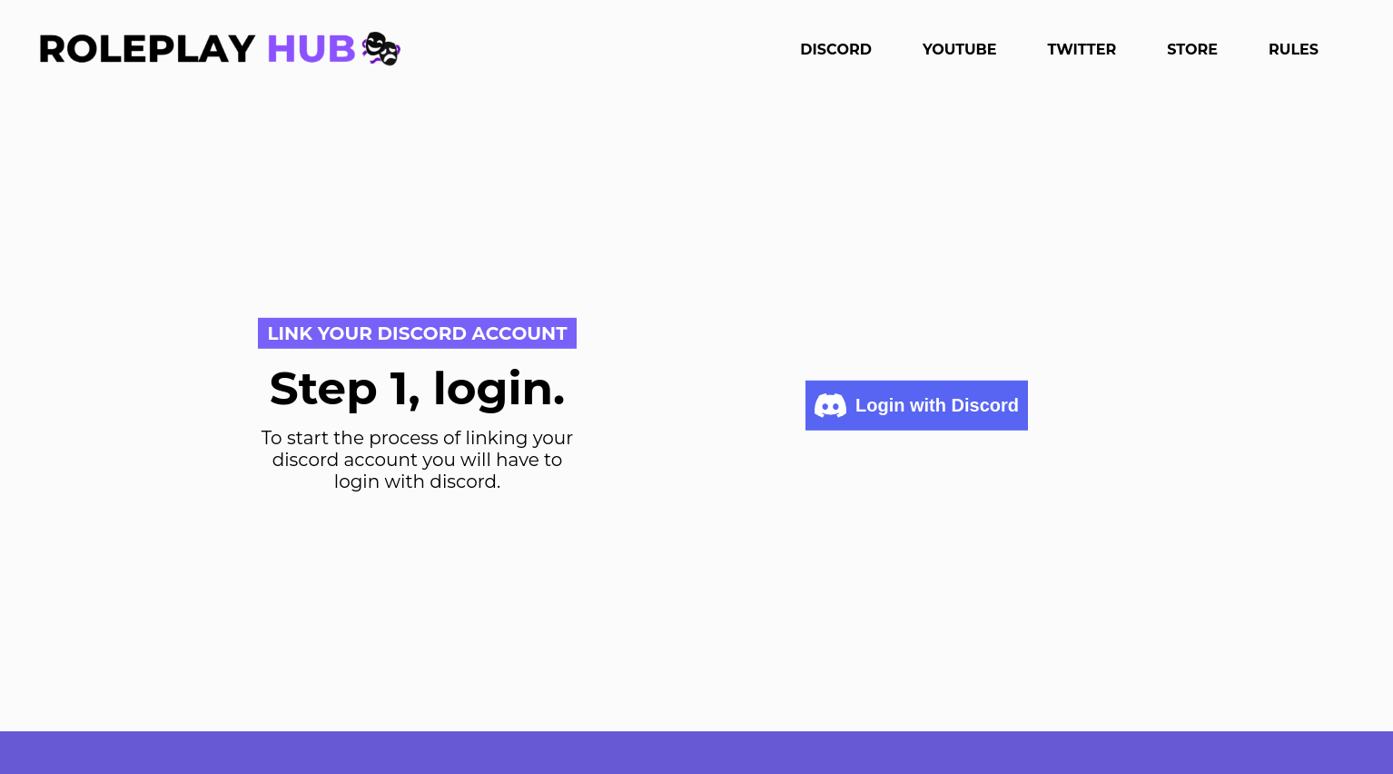 RoleplayHub Discord Sync